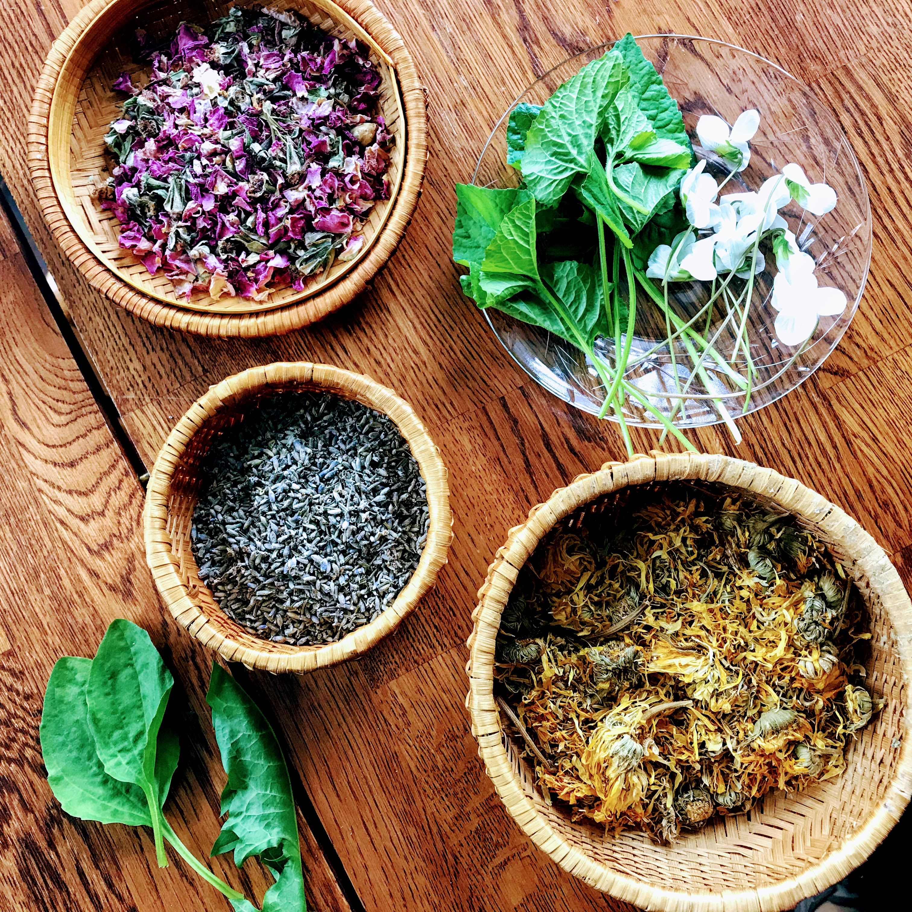 herbs for summer skin care